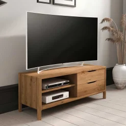 Wildeiche TV Board 111 cm breit - Laida