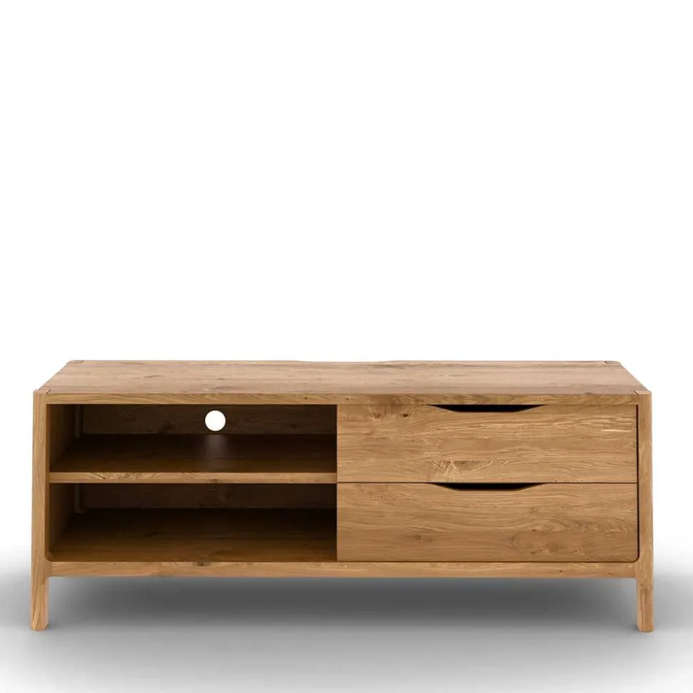 Wildeiche TV Board 111 cm breit - Laida