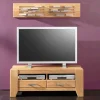 Wildeiche TV Lowboard mit zwei Schubladen - Miarizia