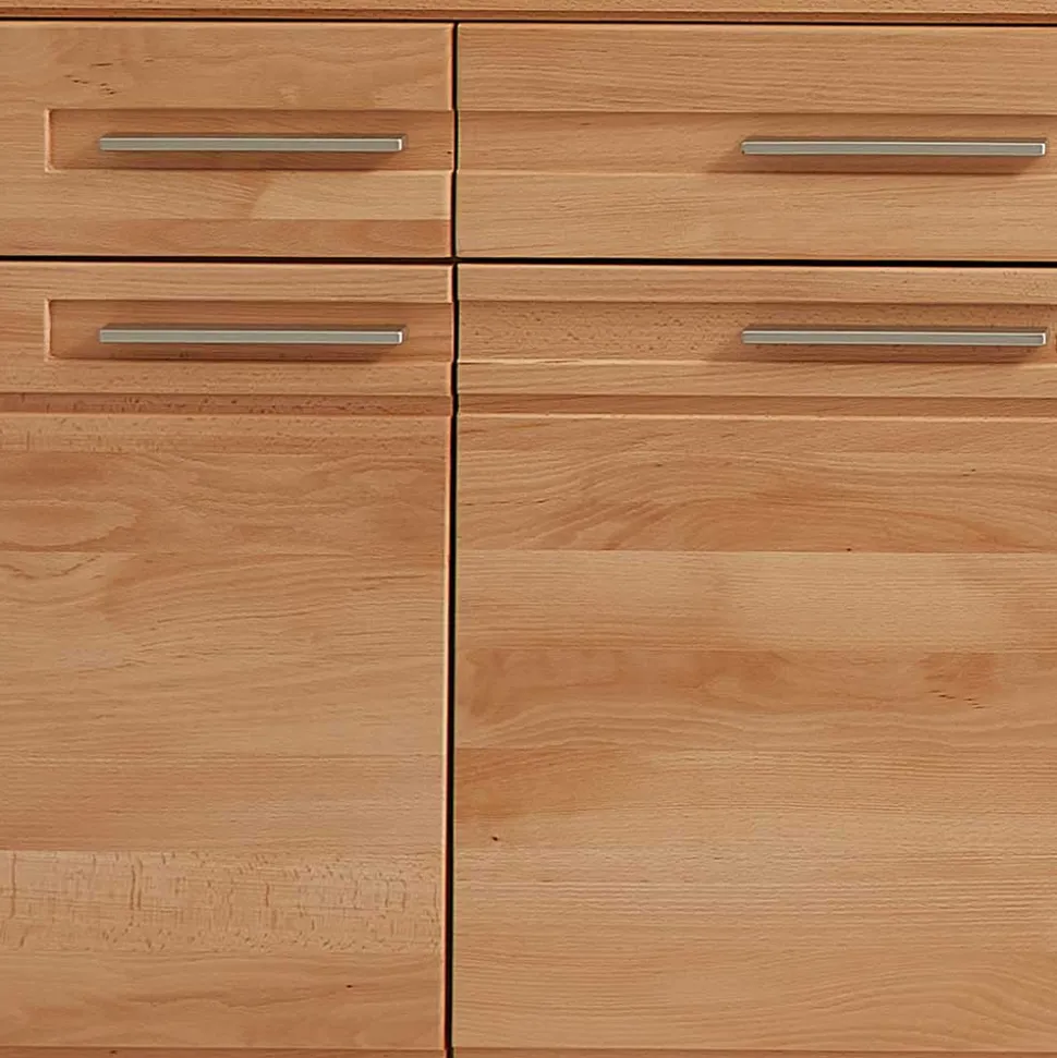 Wohnraum Sideboard aus Kernbuche Massivholz - Amyonta