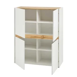 Wohnzimmer Anbauwand 340 cm breit - Nonessia (fünfteilig)