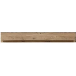 Wohnzimmer Anbauwand Holz Look - Zelio (dreiteilig)