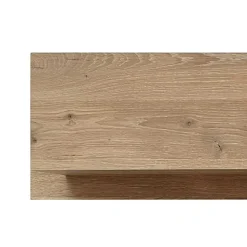 Wohnzimmer Anbauwand Holz Look - Zelio (dreiteilig)