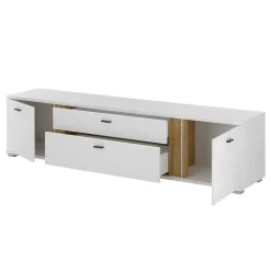 Wohnzimmer Anbauwand Möbelset - Racelyn (vierteilig)