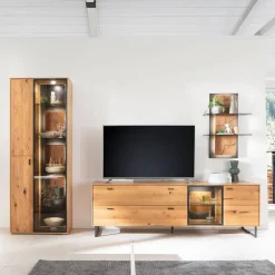 Wohnzimmer Anbauwand Möbel Set - Drinidad (dreiteilig)
