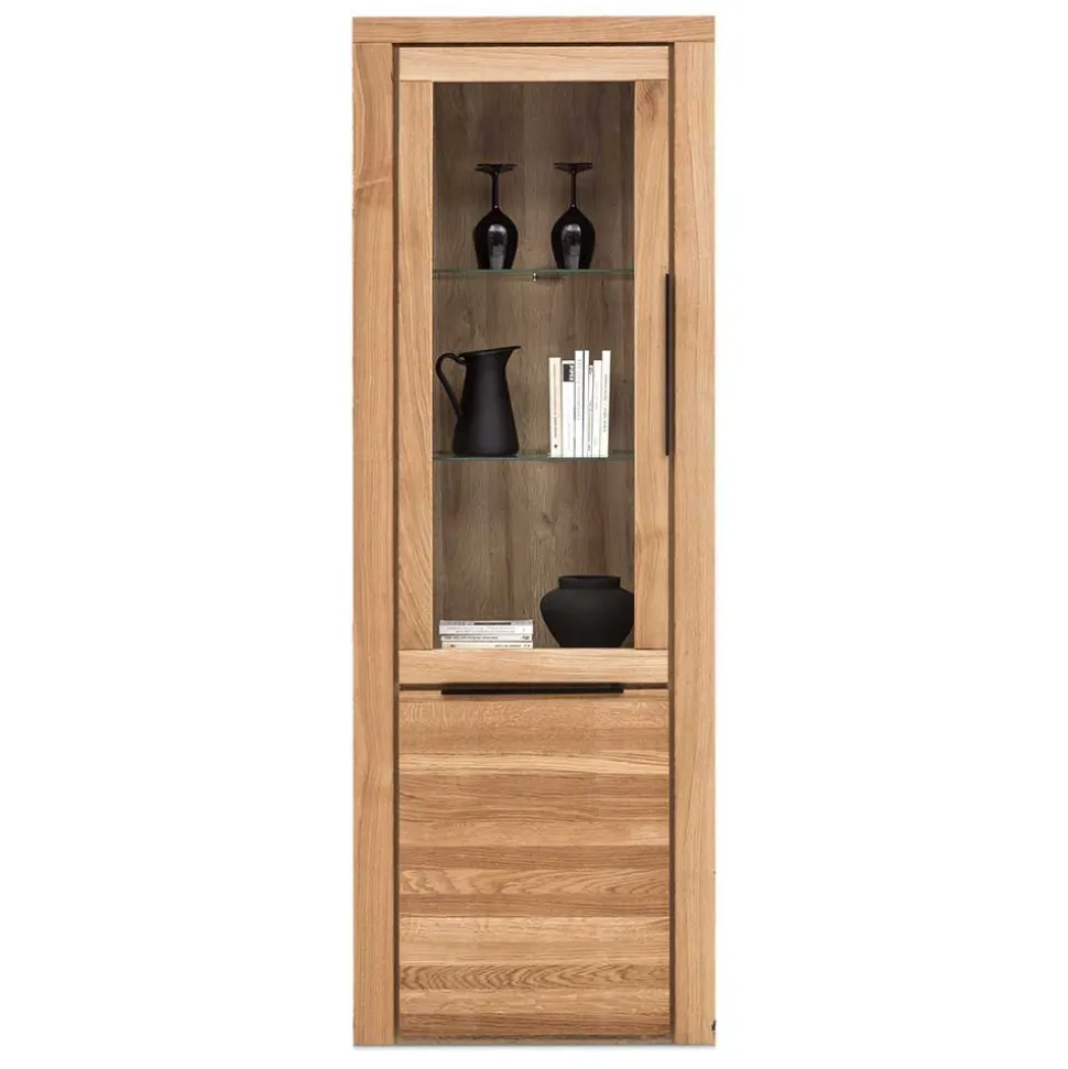 Wohnzimmer Anbauwand teilmassiv - Nelenia (vierteilig)