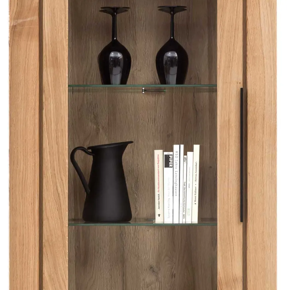 Wohnzimmer Anbauwand teilmassiv - Nelenia (vierteilig)
