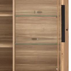 Wohnzimmer Anbauwand teilmassiv - Nelenia (vierteilig)