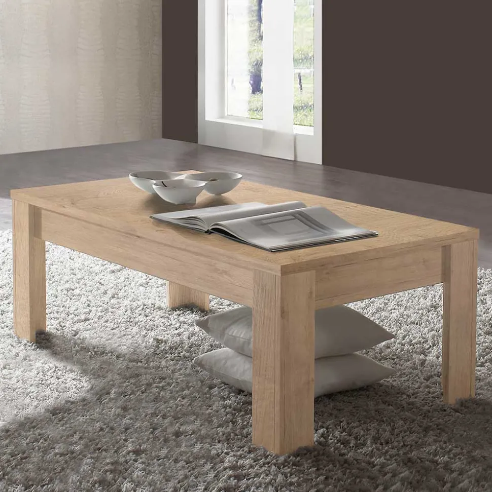 Wohnzimmer Couchtisch im Eiche Dekor - Rodonda