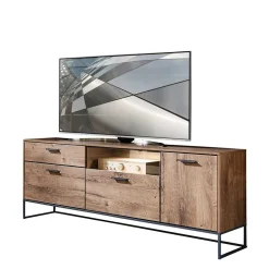 Wohnzimmer Design Wohnwand Möbelset - Xindus (vierteilig)