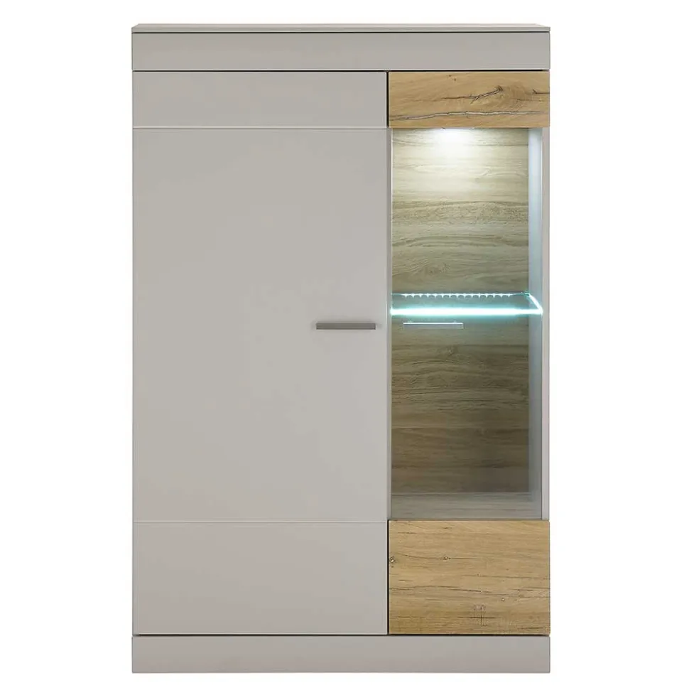 Wohnzimmer Highboard mit Glas Einsatz - Lioscas