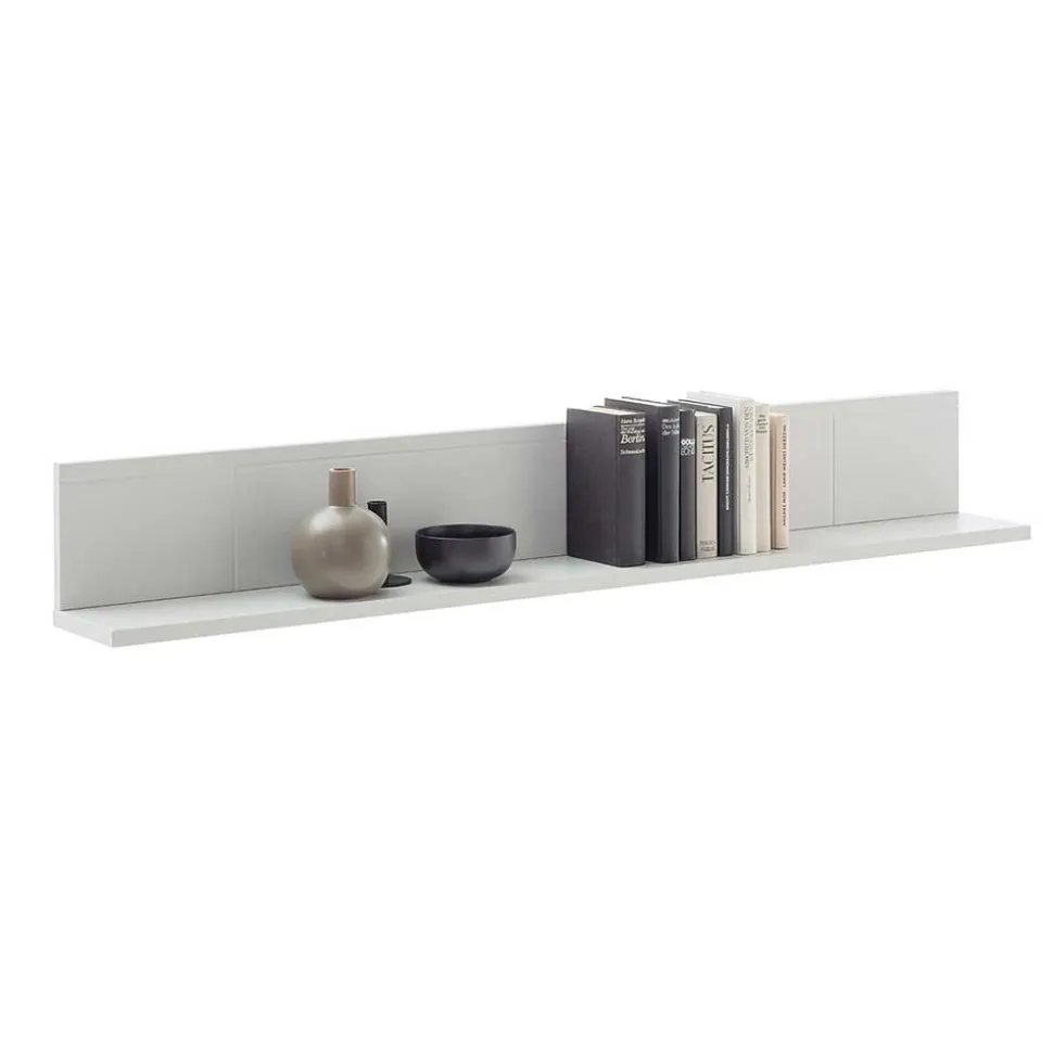 Wohnzimmer Hängeboard in Lichtgrau - Apulco