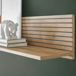 Wohnzimmer Hängeboard in Wildeiche Optik - Nenaloro
