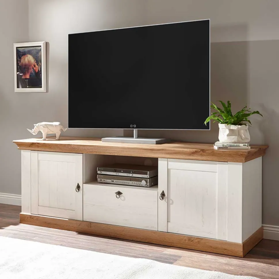 Wohnzimmer Landhausmöbel Set - Diatara (sechsteilig)