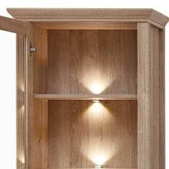Wohnzimmer Möbelset in Eiche NB - Barack (vierteilig)