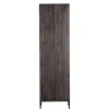 Wohnzimmer Schrank in Esche Dunkel & Schwarz - Eyes