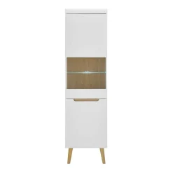 Wohnzimmer Schränke und Wandboard Set - Ginko (vierteilig)