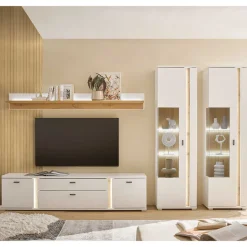 Wohnzimmer Schränke und Wandboard - Racelyn (vierteilig)