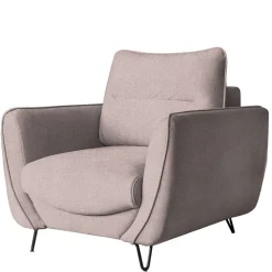 Wohnzimmer Sessel in Hellrosa - Udiessa