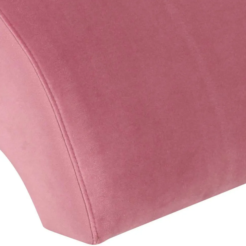 Wohnzimmer Sessel in Rosa und Nussbaum - Jily