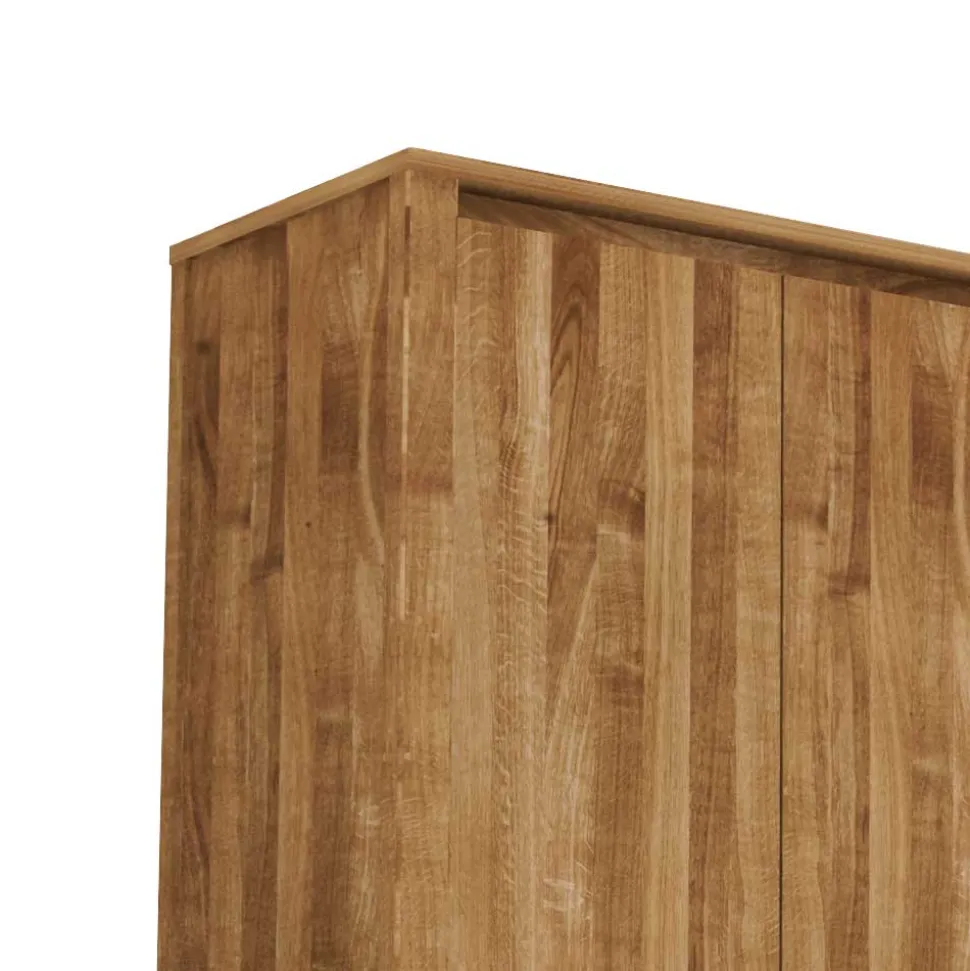 Wohnzimmer Sideboard Nadalia aus Wildeiche Massivholz