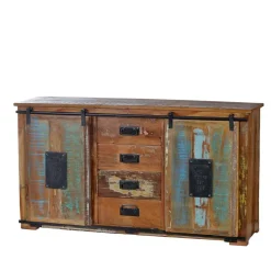 Wohnzimmer Sideboard Vayamos in Braun Bunt