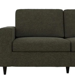 Wohnzimmer Sofa in Grau Stoffbezug - Alicia