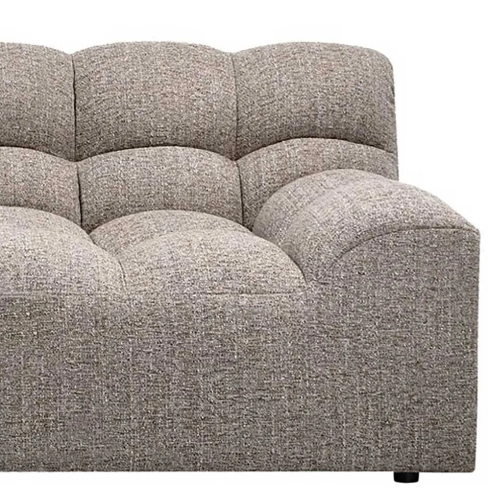 Wohnzimmer Sofa in Schlammfarben Melange - Sovia