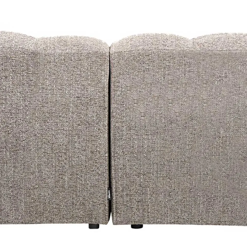 Wohnzimmer Sofa in Schlammfarben Melange - Sovia