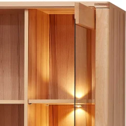 Wohnzimmer TV Anbauwand Möbelset - Amyonta (vierteilig)