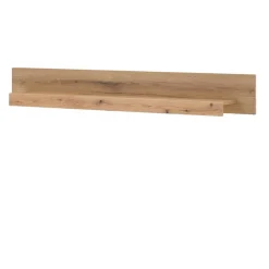 Wohnzimmer TV-Möbel-Set in Eiche - Brocus (vierteilig)