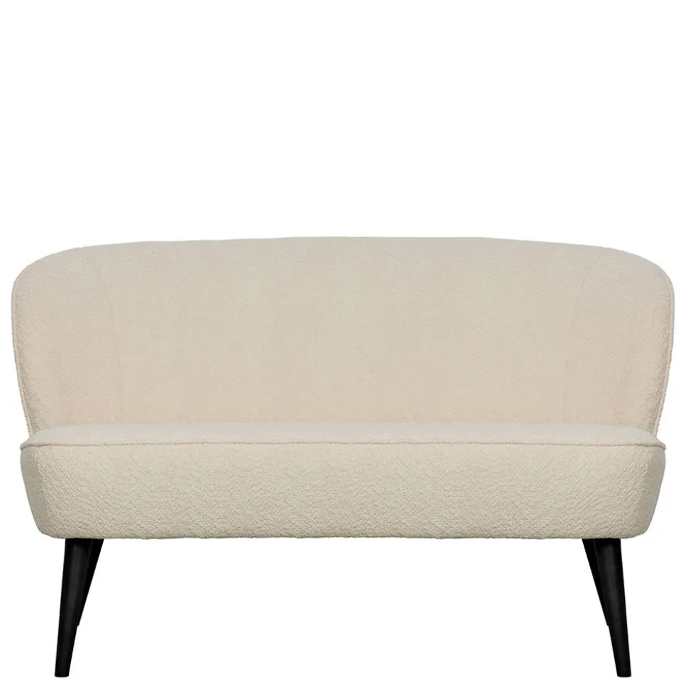 Wohnzimmercouch aus Boucle in Beige - Luvrenossa