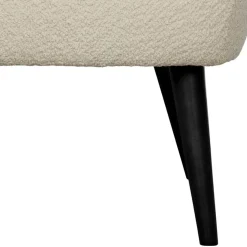 Wohnzimmercouch aus Boucle in Beige - Luvrenossa