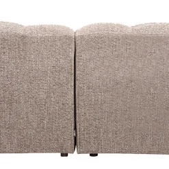 Wohnzimmercouch in Hellbraun Melange - Davio