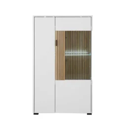 Wohnzimmermöbel Set zweifarbig - Nenaloro (fünfteilig)