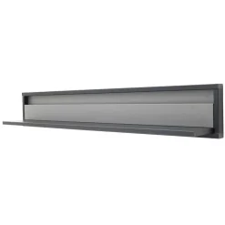 Wohnzimmermöbel TV Wand in Grau - Ridona (dreiteilig)