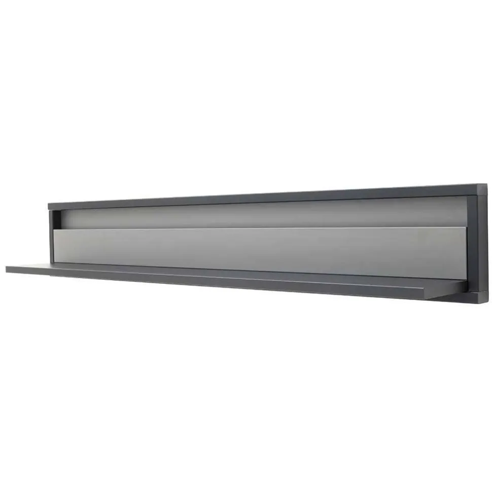 Wohnzimmermöbel TV Wand in Grau - Ridona (dreiteilig)