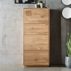 Wohnzimmerschrank aus Wildeiche massiv - Millena