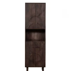 Wohnzimmerschrank in Walnussfarben - Luisa
