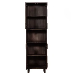 Wohnzimmerschrank in Walnussfarben - Luisa