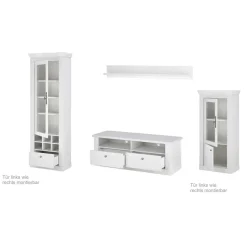 Wohnzimmerschränke & Wandboard Set - Liancos (vierteilig)