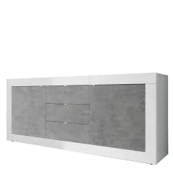 Wohnzimmerschränke in Beton Optik - Narandu (zweiteilig)