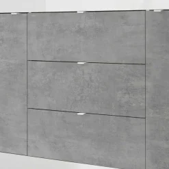 Wohnzimmerschränke in Beton Optik - Narandu (zweiteilig)