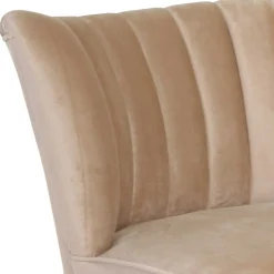 Wohnzimmersessel in Beige und Nussbaum - Boldo