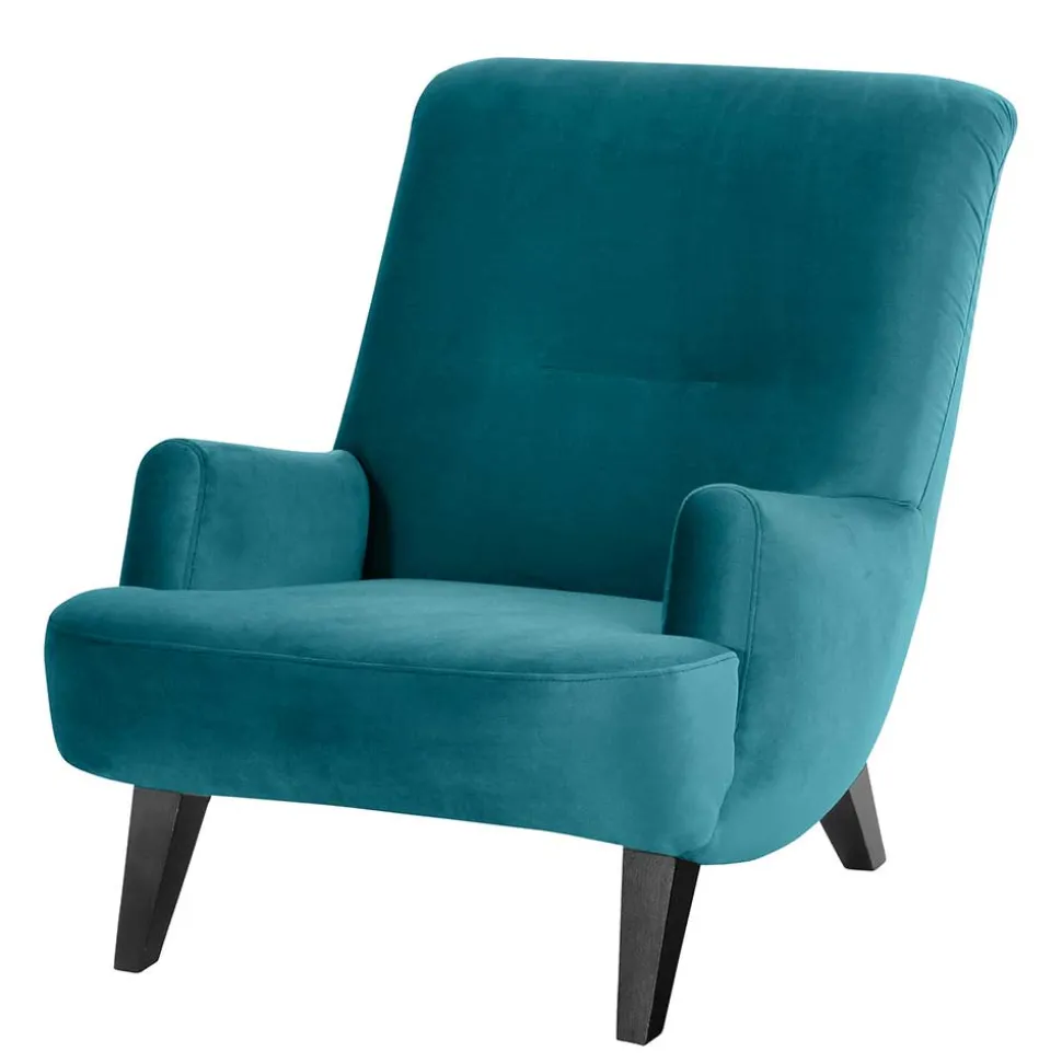 Wohnzimmersessel in Blau und Schwarz - Frunz