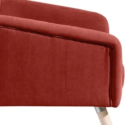 Wohnzimmersessel in Terracotta Velours - Emjada