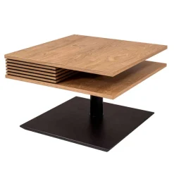 70x70 cm Couchtisch mit Staufach - Portland