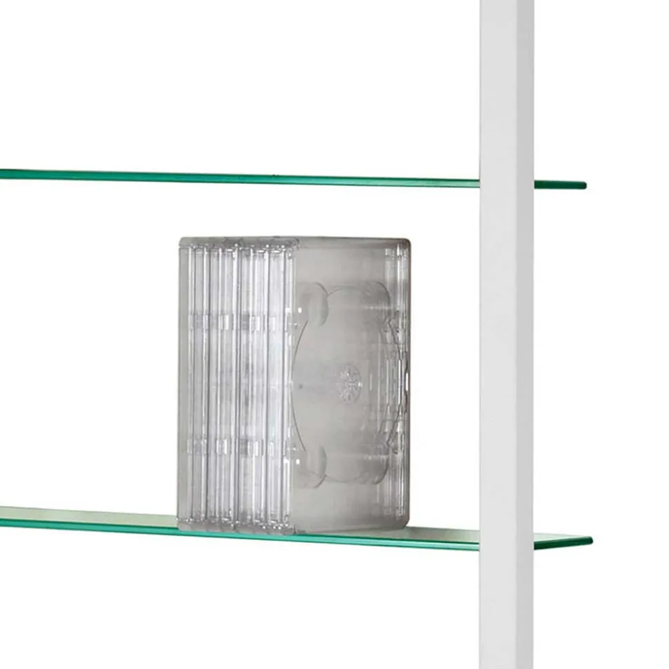 46x167 cm Hängeregal für CD & DVD & Bücher - Voitara