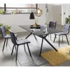 180x90 Esstisch Sitzgruppe Set - Nibal (fünfteilig)
