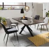 180x90 Esszimmertisch & vier Stühle - Rustieke (fünfteilig)